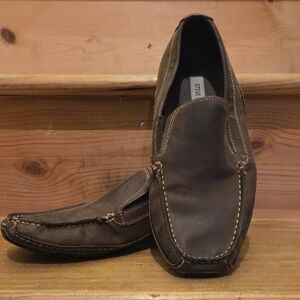 Steve Madden Dark Brown Slip-On Loafers